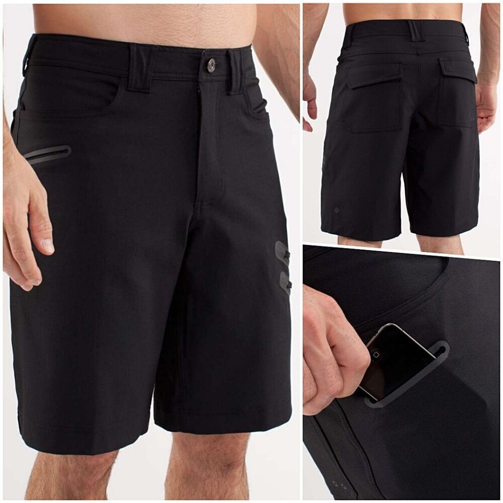 Lululemon Men's Athletic Fit Gray Shorts 32 NWOT